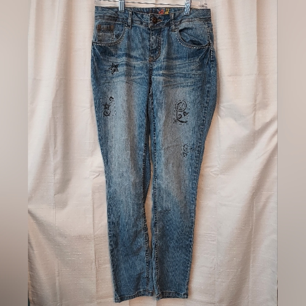 Mudd Jeans 16 Teens Girls Printed